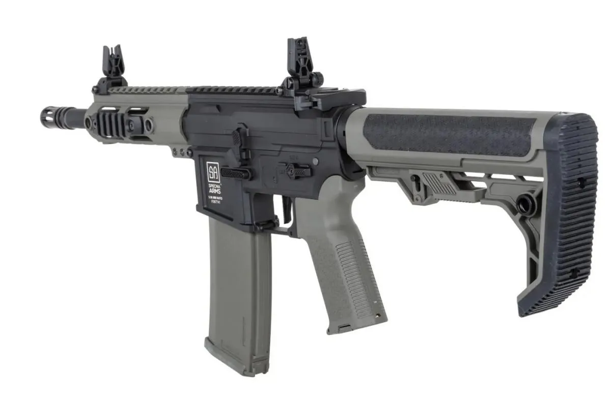 Specna Arms SA-F04 RL Flex Gen.2 BLDC mit ETU u. Mosfet Half-Olive 0,5 Joule AEG ab 14J